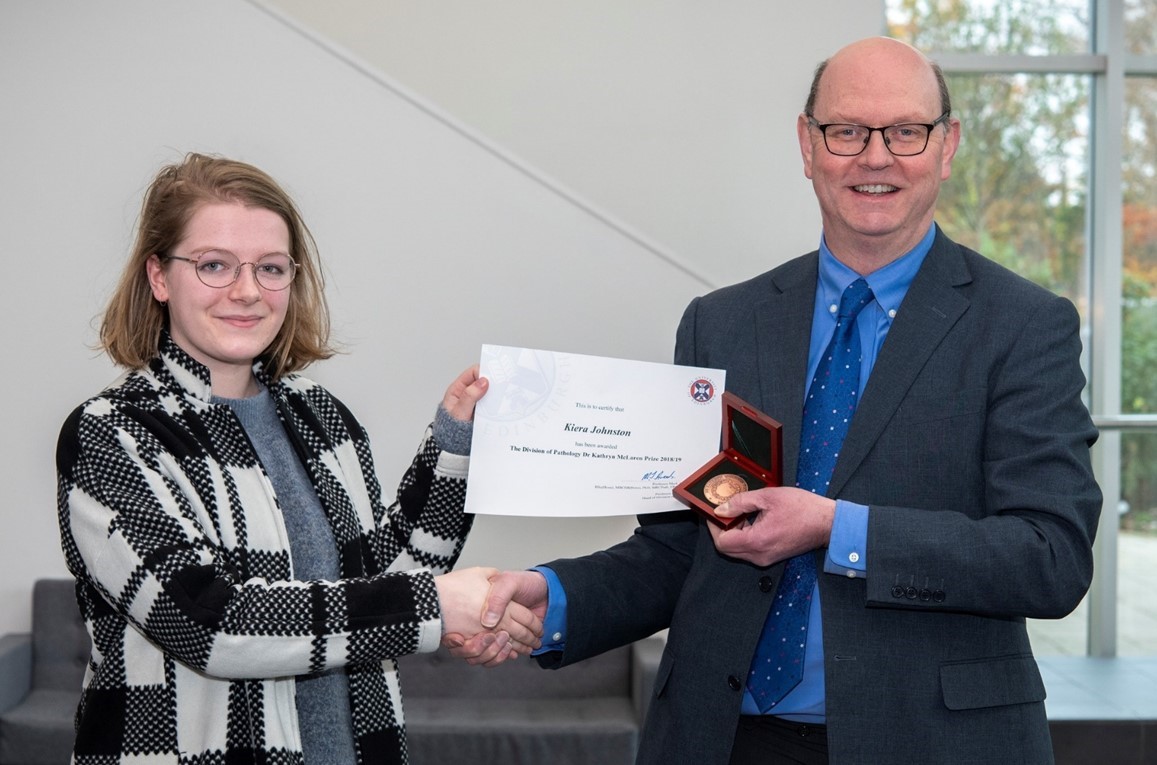 Dr Kathryn McLaren Pathology Prize 2019